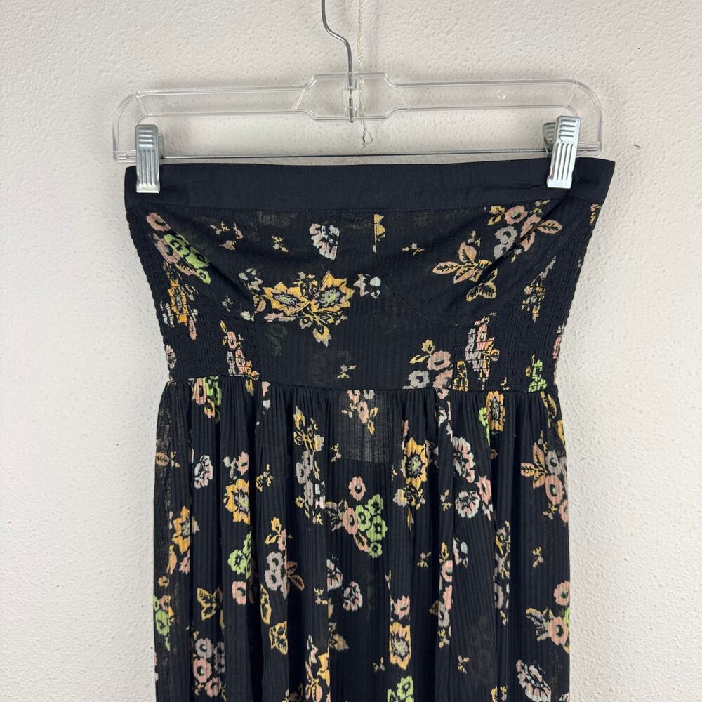 NWT Free People Kitty Strapless Midi Dress - Picture 3 of 8